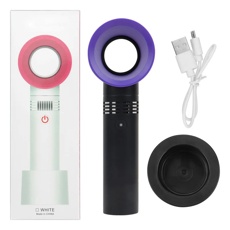 Secador de cílios com carregamento usb, planta de cílios postiços, ventilador sem lâmina, secador dedicado para cílios femininos, ferramentas de maquiagem de beleza