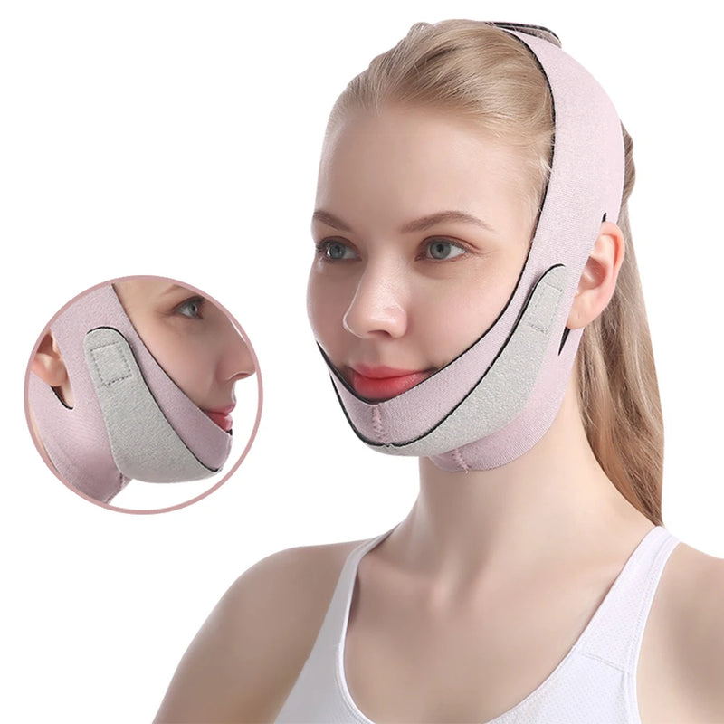 Chin Cheek Slimming Bandage V Shaper V Line Lifting Mask Women Face Lifting Anti Wrinkle Strap Band Sleeping Mask Beauty Tool